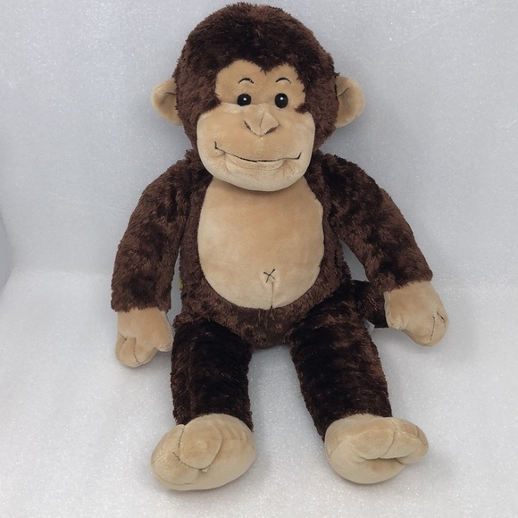 Build A Bear Smiley Monkey Stuffed Animal Toy - Picture 8 of 11